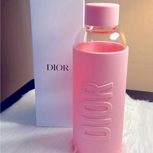 Dior Pink Water Bottle